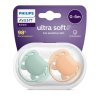 Šidítko Avent Ultrasoft Premium 0-6 m 2ks neutral (Barva Dle obrázku, Velikost 0-6 m)