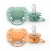 Šidítko Avent Ultrasoft Premium 0-6 m 2ks neutral (Barva Dle obrázku, Velikost 0-6 m)