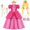 Hot Movie Barbi Costume For Kids Girls Cosplay Pink Plaid Dress Halloween Girl Dress Up Carnival.jpg 640x640.jpg (17)