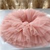 Xmas Little Girls Tutu Skirts Black Fluffy Tulle Princess Ball Gown Pettiskirt Ballet Dance Kids Party.jpg