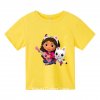 Kawaii Gabby Dollhouse T shirt for Children Girl Cartoon Tees Anime Summer Top Themed Birthday Clothes.jpg 640x640.jpg (2)