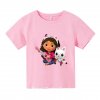 Kawaii Gabby Dollhouse T shirt for Children Girl Cartoon Tees Anime Summer Top Themed Birthday Clothes.jpg 640x640.jpg (3)