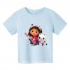 Kawaii Gabby Dollhouse T shirt for Children Girl Cartoon Tees Anime Summer Top Themed Birthday Clothes.jpg 640x640.jpg (1)