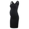 Liu Qu Women s Maternity Sleeveless Tank Dresses Casual Side Ruching Bodycon Pregnancy Dress for Daily.jpg 640x640.jpg (3)