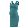 Liu Qu Women s Maternity Sleeveless Tank Dresses Casual Side Ruching Bodycon Pregnancy Dress for Daily.jpg 640x640.jpg (5)