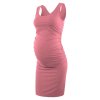 Liu Qu Women s Maternity Sleeveless Tank Dresses Casual Side Ruching Bodycon Pregnancy Dress for Daily.jpg 640x640.jpg (10)