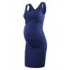Liu Qu Women s Maternity Sleeveless Tank Dresses Casual Side Ruching Bodycon Pregnancy Dress for Daily.jpg 640x640.jpg (13)