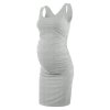 Liu Qu Women s Maternity Sleeveless Tank Dresses Casual Side Ruching Bodycon Pregnancy Dress for Daily.jpg 640x640.jpg (1)