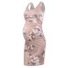 Liu Qu Women s Maternity Sleeveless Tank Dresses Casual Side Ruching Bodycon Pregnancy Dress for Daily.jpg 640x640.jpg (12)