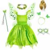 Girls Flower Fairy Dress Up Kids Princess Dress With Wings Halloween Princess Costume Elves Party Tinkerbell.jpg 350x350xz.jpg