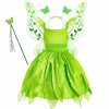 2023 Girls Dress Baby Princess Evening Ruffles Fantasy Children Green Fairy Cosplay Carnival Costume Sleeveless Pageant.jpg 640x640.jpg (3)