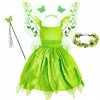 2023 Girls Dress Baby Princess Evening Ruffles Fantasy Children Green Fairy Cosplay Carnival Costume Sleeveless Pageant.jpg 640x640.jpg (4)