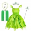 2023 Girls Dress Baby Princess Evening Ruffles Fantasy Children Green Fairy Cosplay Carnival Costume Sleeveless Pageant.jpg 640x640.jpg (5)