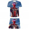 Boys Girls Disney Spiderman Cartoon Printed Sets Children T Shirts Tops Short sleeve Short Pants Clothes.jpg 640x640.jpg (15)