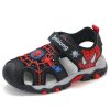 Disney Breathable Sport Sandals Summer Cartoon Spiderman Sandals for Boys Casual Beach Shoe Soft Sole Kids.jpg (1)