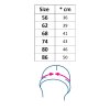 Kojenecký mušelínový klobouček New Baby Zoe (Barva Bílá, Velikost 56 (0-3m))
