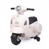 Dětská elektrická motorka Baby Mix Vespa bílá