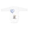 Sada do porodnice pro miminko 4D Teddy Love - bílá/modrá (Velikost 62 (2-3m))