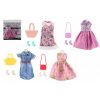 Šaty/Oblečky na panenky Barbie s doplňky látka/plast mix druhů