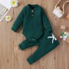 Newborn Infant Knit Baby Boy Girl Clothes Set Long Sleeve Button Romper Pants Outfits Autumn Spring.jpg 640x640.jpg (3)