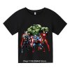 Dětská bavlněná trika s hrdiny Avengers
