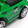 Dětské odrážedlo se zvukem a vodící tyčí Baby Mix RACER bílé (Barva Bílá)