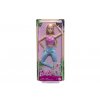 Barbie v pohybu - Blondýnka s modrých legínách HRH27