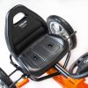 Dětská šlapací motokára Go-kart Baby Mix Buggy oranžová (Barva Oranžová)