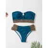 2024 Sexy Strapless Bikini Bandeau Swimwear Women Swimsuit Female Flash Belt Bikini Set Two Pieces Bathing.jpg (2)
