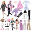 25 Style Barbies Doll Clothes Outfit Dress Fashion Coat Sweater Suitable For 30CM BJD Doll Accessories.jpg 350x350xz.jpg