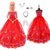 Pretty Doll Longuette Evening Dress For Barbie Clothes Accessories 1 6 BJD Blyth Girl s Toys.jpg 640x640.jpg (3)