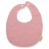 Mušelínový dětský bryndák New Baby pink (Barva Růžová)