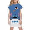 Cartoon Girls Dress Disney Stitch Pattern Children Clothes Princess Dresses Summer Casual Kids Home Wear Girl.jpg 640x640.jpg