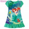 Mermaid Anna Elsa Dress Girls Nightdress Clothes Cartoon Pajamas Children s Clothing ShortSleeve Pajamas Dress Kids.jpg 640x640.jpg (4)
