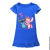 Disney Stitch Night Dress Cotton Chinese Dress Little Girl Toddler Baby Nightgown Night Wear for Kids.jpg 640x640.jpg (1)