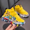 Size 26 36 Children Sports Sneakers for Girls Kid Cartoon Graffiti Pattern Casual Shoes Boys Basketball.jpg