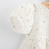 Kojenecké mušelínové šaty New Baby Zora (Barva Bílá, Velikost 56 (0-3m))
