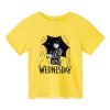 Tshirts Hot Movie Wednesday Addams 3d Printed Boy Girl Summer Casual Fashion Harajuku Oversized O neck.jpg
