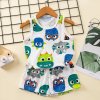 Boys Girls Pajamas New Summer Sleeveless Children s Clothing Sleepwear Cotton Pyjamas Sets For Kids 2.jpg 640x640.jpg (5)