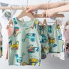 Boys Girls Pajamas New Summer Sleeveless Children s Clothing Sleepwear Cotton Pyjamas Sets For Kids 2.jpg 640x640.jpg (8)