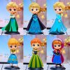 Anime Disney Frozen Princess Figure Toys Elsa Anna Belle Rapunzel Alice Cinderella Princess Model Doll Cake.jpg