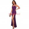 FDHAOLU Shiny Women s Thin Shoulder Strap Sequin Prom Dress Long Tight High Split Formal Evening.jpg 640x640.jpg