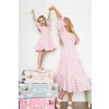 Mother Daughter Matching Dress Party Dress 2024 Girl Woman White Blue Floral Dresses for Kids Mommy.jpg 640x640.jpg