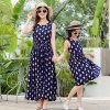 2024 Summer Mommy and Daughter Matching Clothes Dresses Fashion Beach Dress New Girls Sleeveless Dresses for.jpg 640x640.jpg (5)