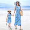2024 Summer Mommy and Daughter Matching Clothes Dresses Fashion Beach Dress New Girls Sleeveless Dresses for.jpg 640x640.jpg (12)