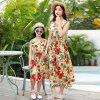 2024 Summer Mommy and Daughter Matching Clothes Dresses Fashion Beach Dress New Girls Sleeveless Dresses for.jpg 640x640.jpg (17)