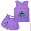 Disney Stitch Sports Clothes Suit Children Fashion Leisure Sleeveless Girls Vest T shirt 2Pcs Sets Kids.jpg 640x640.jpg (1)