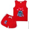 Disney Stitch Sports Clothes Suit Children Fashion Leisure Sleeveless Girls Vest T shirt 2Pcs Sets Kids.jpg 640x640.jpg (3)