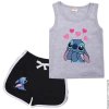 Disney Stitch Sports Clothes Suit Children Fashion Leisure Sleeveless Girls Vest T shirt 2Pcs Sets Kids.jpg 640x640.jpg (6)