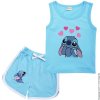 Disney Stitch Sports Clothes Suit Children Fashion Leisure Sleeveless Girls Vest T shirt 2Pcs Sets Kids.jpg 640x640.jpg (7)